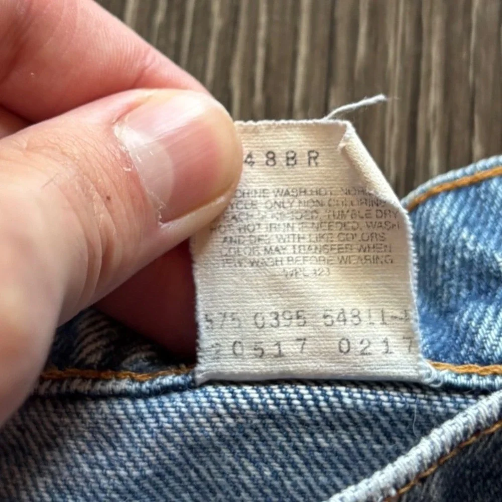 Levis wear throughout
